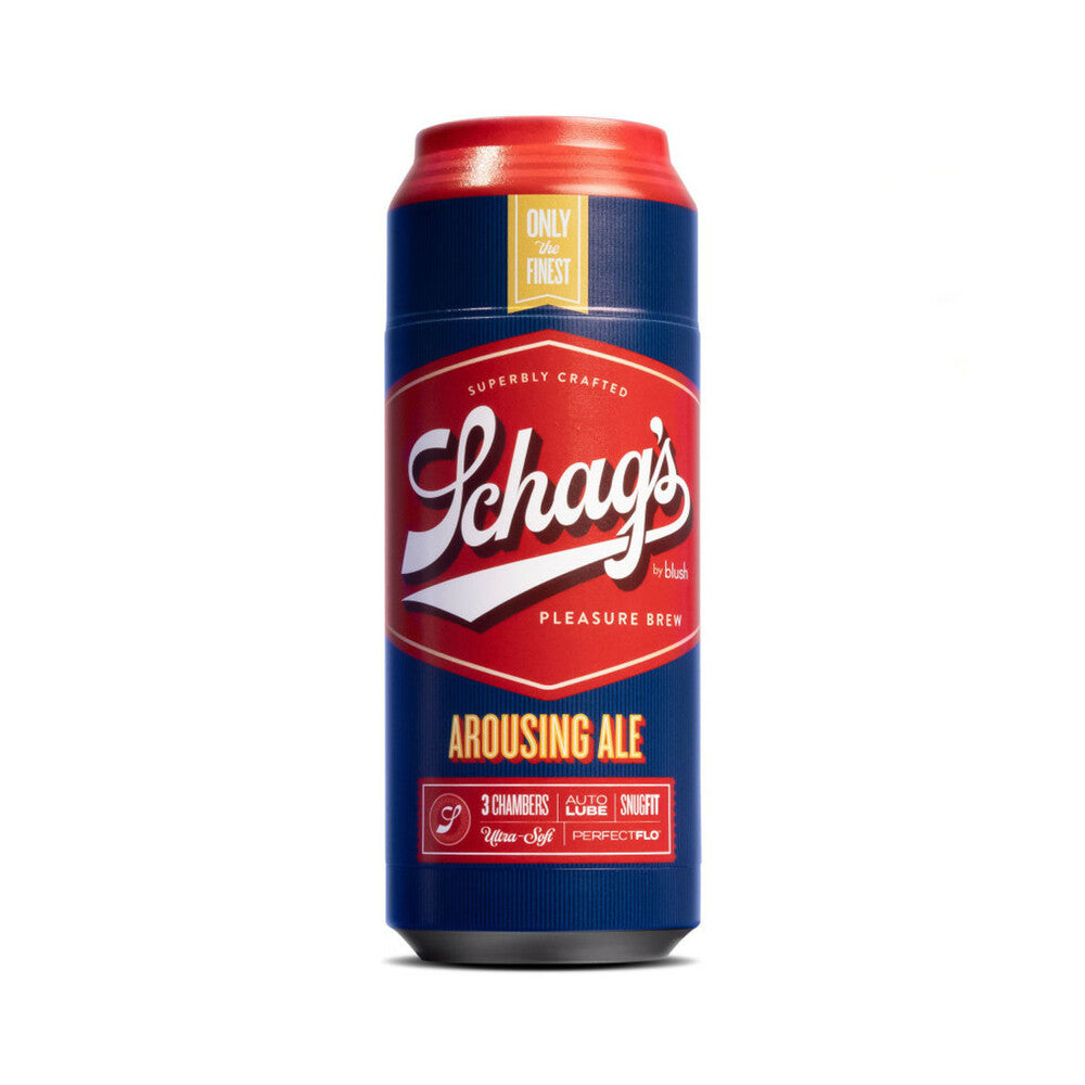 SCHAG''S AROUSING ALE SELF-LUBRICATING STROKER FROSTED
