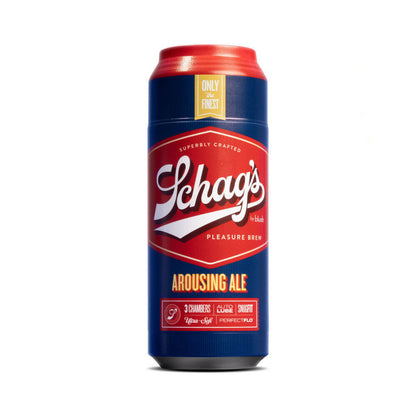SCHAG''S AROUSING ALE SELF-LUBRICATING STROKER FROSTED