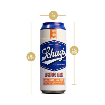 SCHAG''S LUSCIOUS LAGER SELF-LUBRICATING STROKER FROSTED