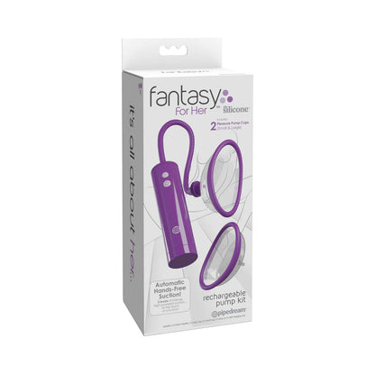 FANTASY FOR HER RECHARGEABLE PUSSY PUMP KIT SILICONE