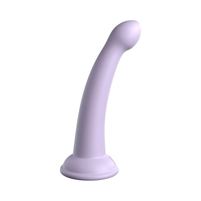 DILLIO PLATINUM COLLECTION SECRET EXPLORER 6 IN. SILICONE DILDO PURPLE