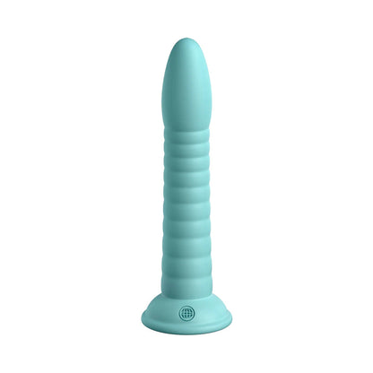 DILLIO PLATINUM COLLECTION WILD THING 7 IN. SILICONE DILDO TEAL