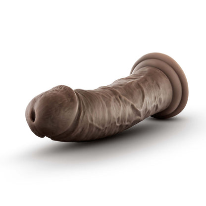DR. SKIN PLUS THICK 8 IN. TRIPLE DENSITY POSABLE DILDO