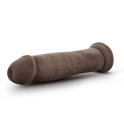 DR. SKIN PLUS THICK 9 IN. TRIPLE DENSITY POSABLE DILDO