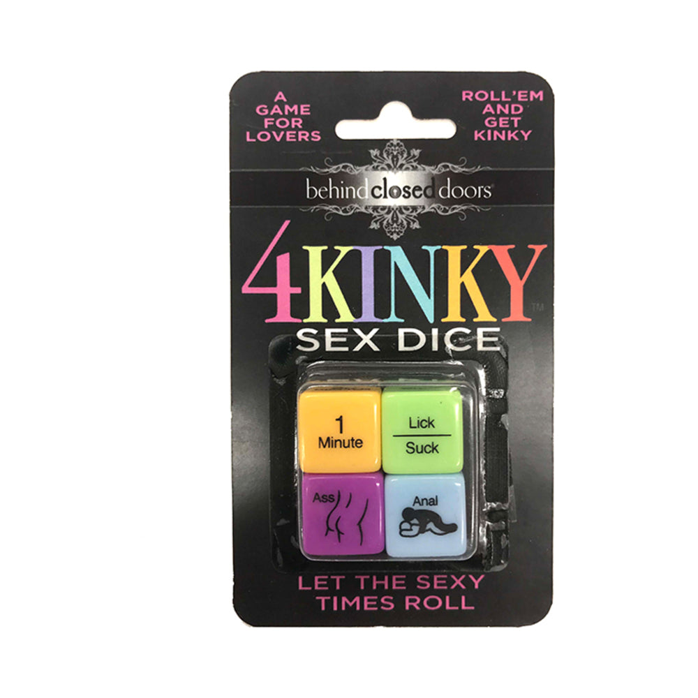 4 KINKY SEX DICE