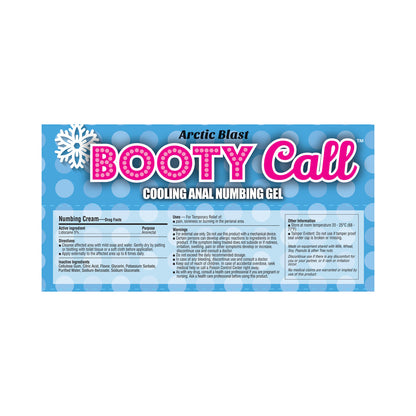 LITTLE GENIE - BOOTY CALL ANAL NUMBING GEL COOLING 1.5 OZ.
