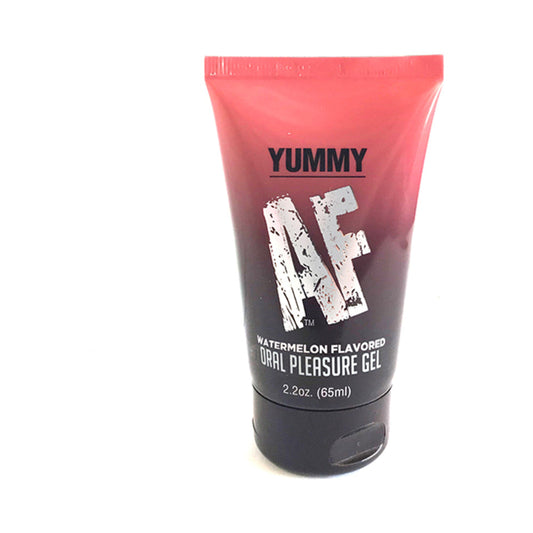 LITTLE GENIE - YUMMY AF WATERMELON FLAVORED ORAL PLEASURE GEL 2.2 OZ.