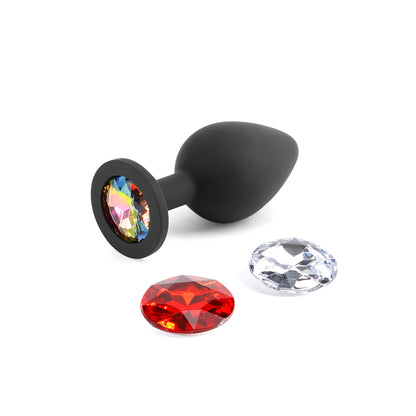 NS NOVELTIES - GLAMS XCHANGE ROUND ANAL PLUG MEDIUM