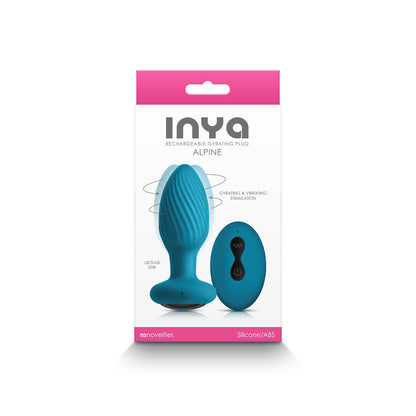 NS NOVELTIES - INYA ALPINE RECHARGEABLE GYRATING PLUG