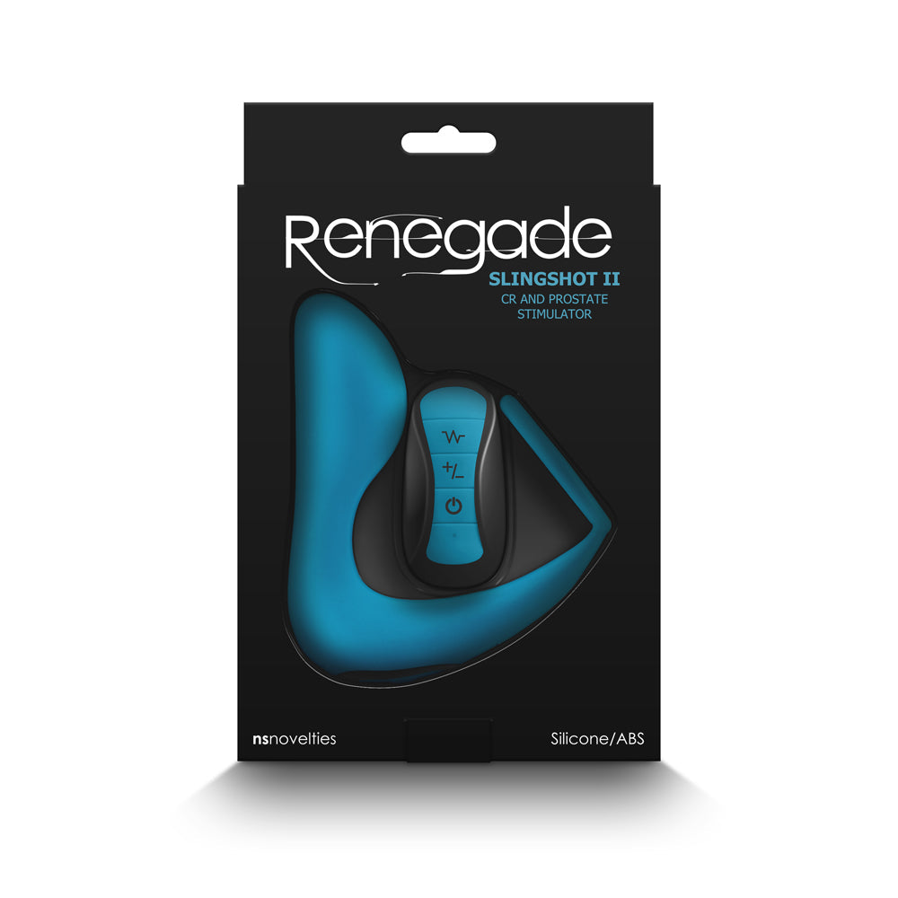 RENEGADE SLINGSHOT II COCK RING & PROSTATE STIMULATOR TEAL