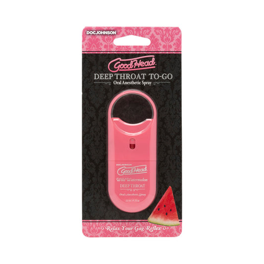 DOC JOHNSON - GOODHEAD JUICY HEAD DRY MOUTH SPRAY TO-GO WATERMELON 0.30 OZ.