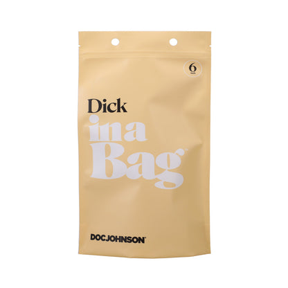 DOC JOHNSON - DICK IN A BAG 6 IN. DILDO CLEAR