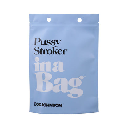 DOC JOHNSON - STIMULATEUR PUSSY STROKER EN SAC GIVRÉ