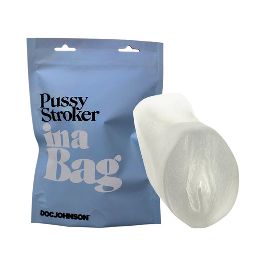 DOC JOHNSON PUSSY STROKER IN A BAG FROST
