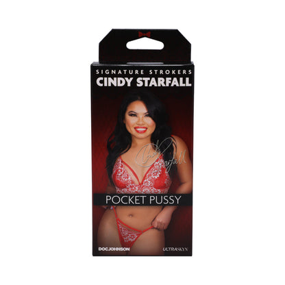 DOC JOHNSON - SIGNATURE STROKERS CINDY STARFALL ULTRASKYN POCKET PUSSY