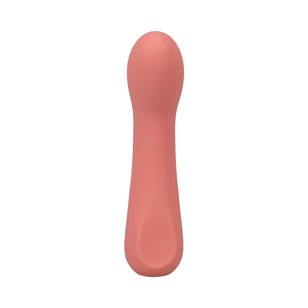 DOC JOHNSON - RITUAL ZEN RECHARGEABLE SILICONE G-SPOT VIBRATOR CORAL