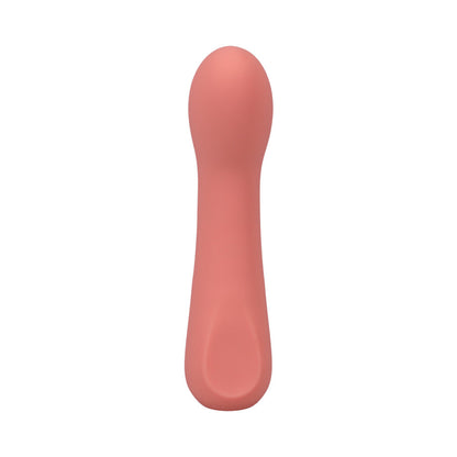 DOC JOHNSON - RITUAL ZEN RECHARGEABLE SILICONE G-SPOT VIBRATOR CORAL