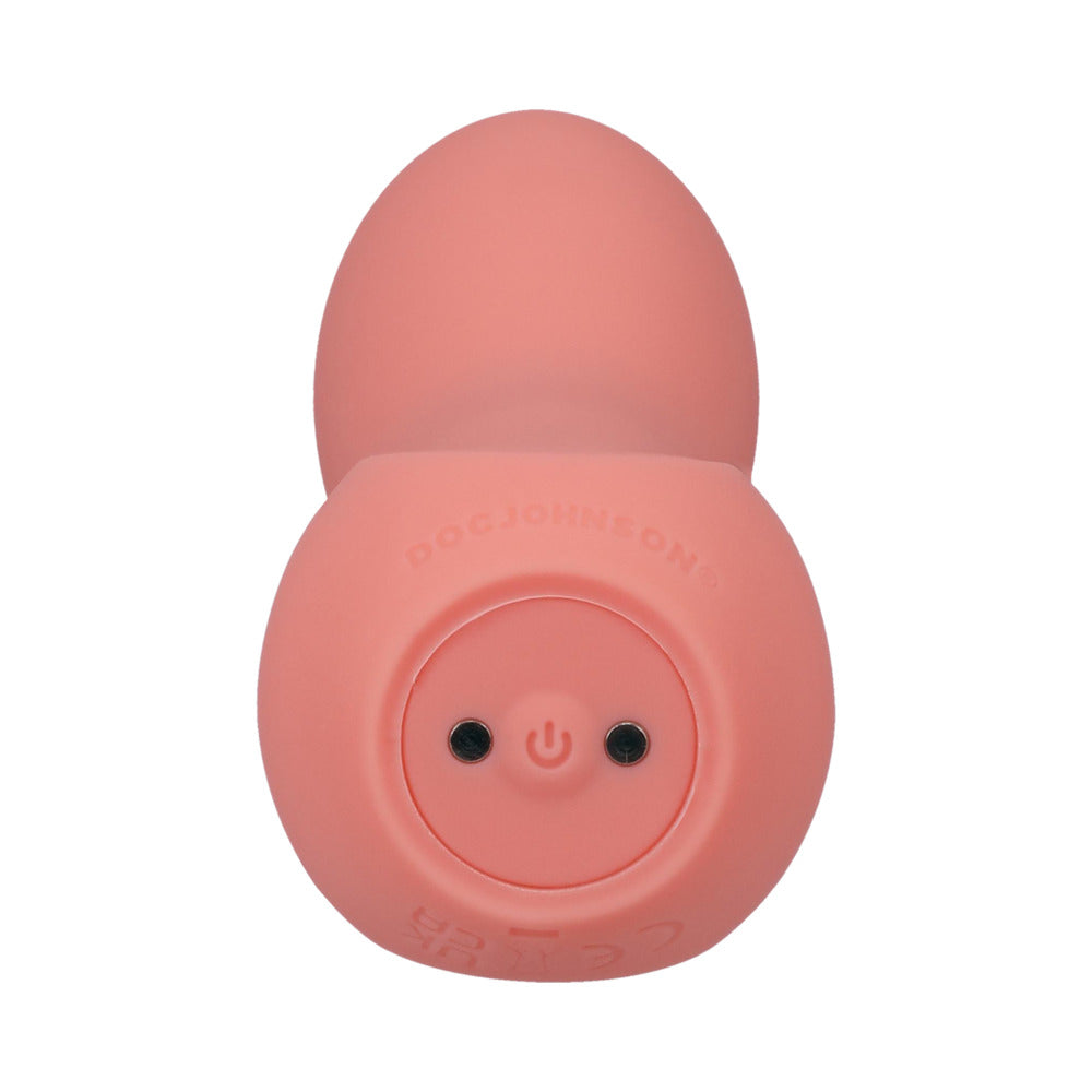 DOC JOHNSON - RITUAL ZEN RECHARGEABLE SILICONE G-SPOT VIBRATOR CORAL