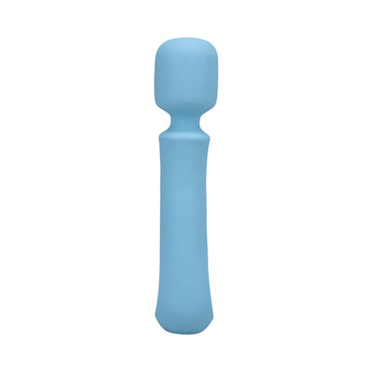DOC JOHNSON - RITUAL EUPHORIA RECHARGEABLE SILICONE WAND VIBRATOR BLUE