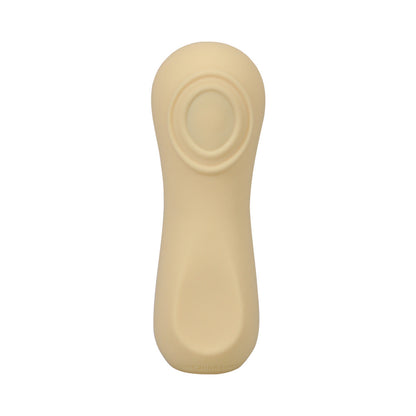 DOC JOHNSON - RITUAL SOL RECHARGEABLE SILICONE PULSATING VIBRATOR YELLOW