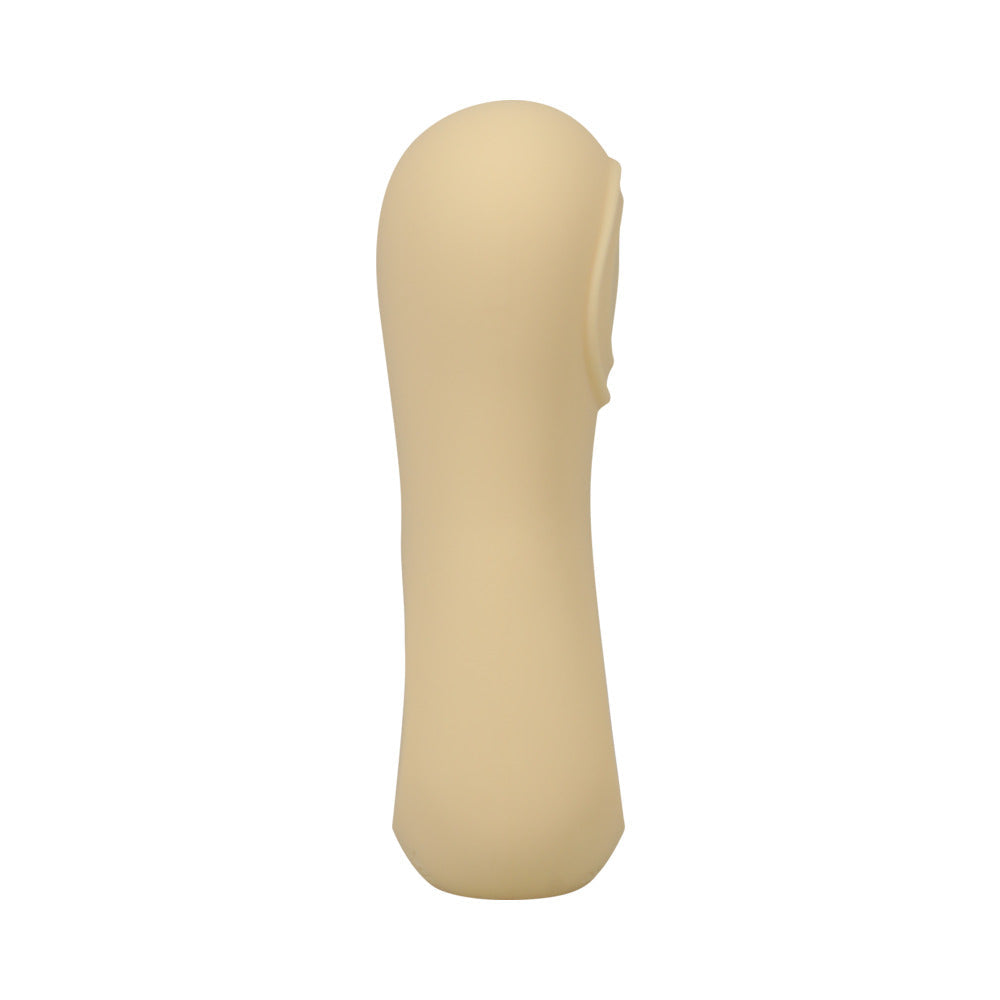 DOC JOHNSON - RITUAL SOL RECHARGEABLE SILICONE PULSATING VIBRATOR YELLOW