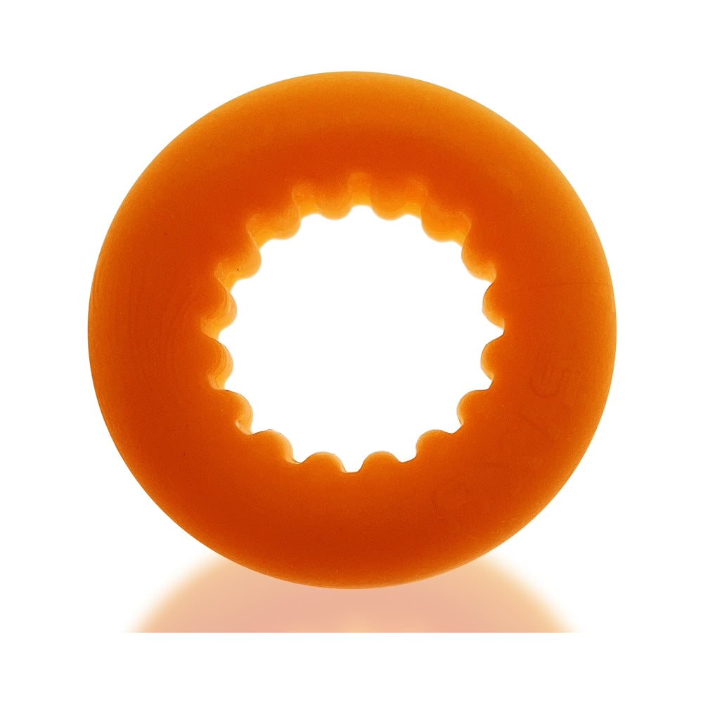 OXBALLS - AXIS RIB GRIPHOLD COCKRING ORANGE ICE