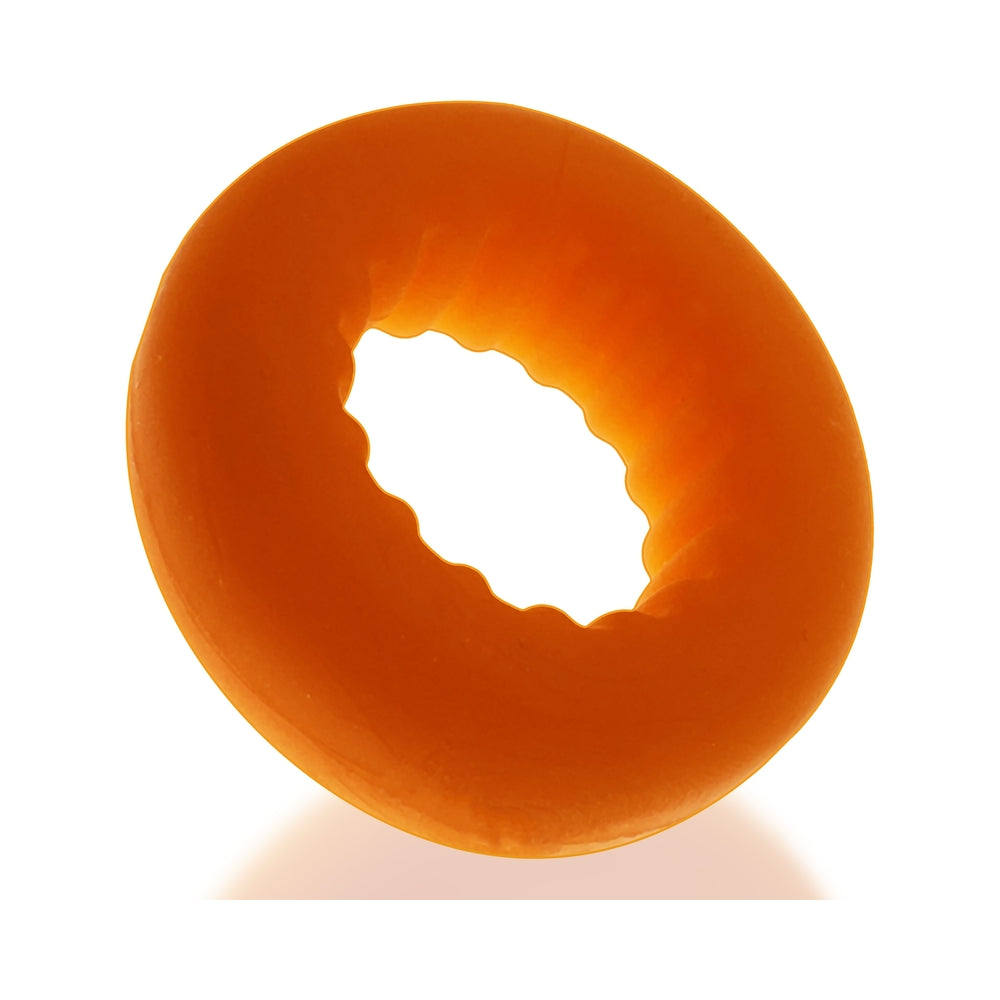 OXBALLS - AXIS RIB GRIPHOLD COCKRING ORANGE ICE