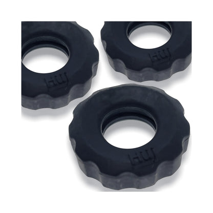 OXBALLS - HUNKYJUNK SUPERHUJ 3-PACK COCKRINGS TAR ICE