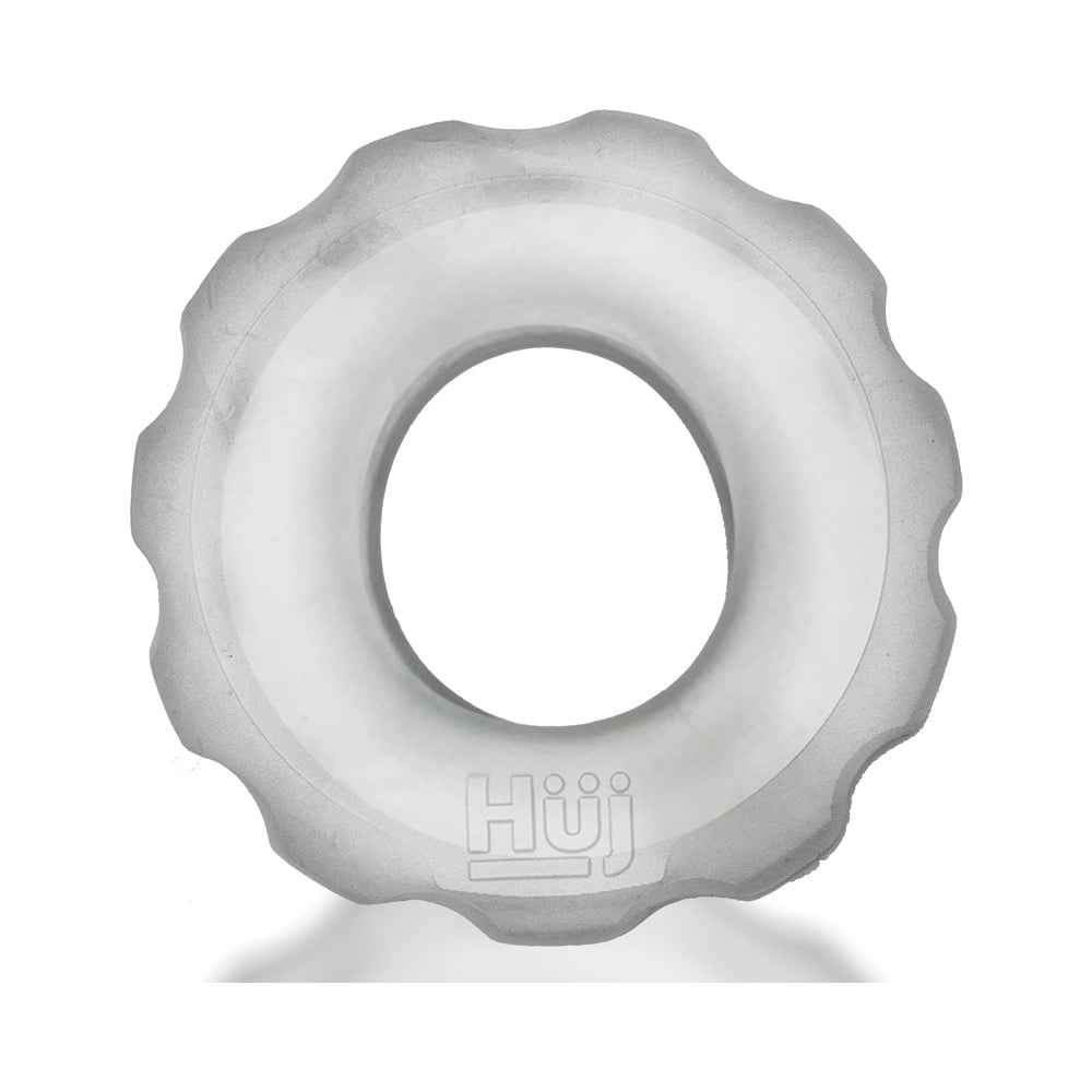 OXBALLS - HUNKYJUNK SUPERHUJ 3-PACK COCKRINGS CLEAR ICE