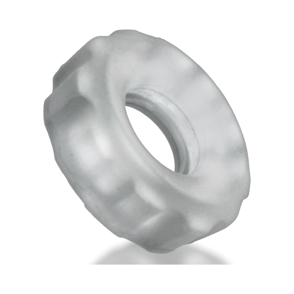 OXBALLS - HUNKYJUNK SUPERHUJ 3-PACK COCKRINGS CLEAR ICE