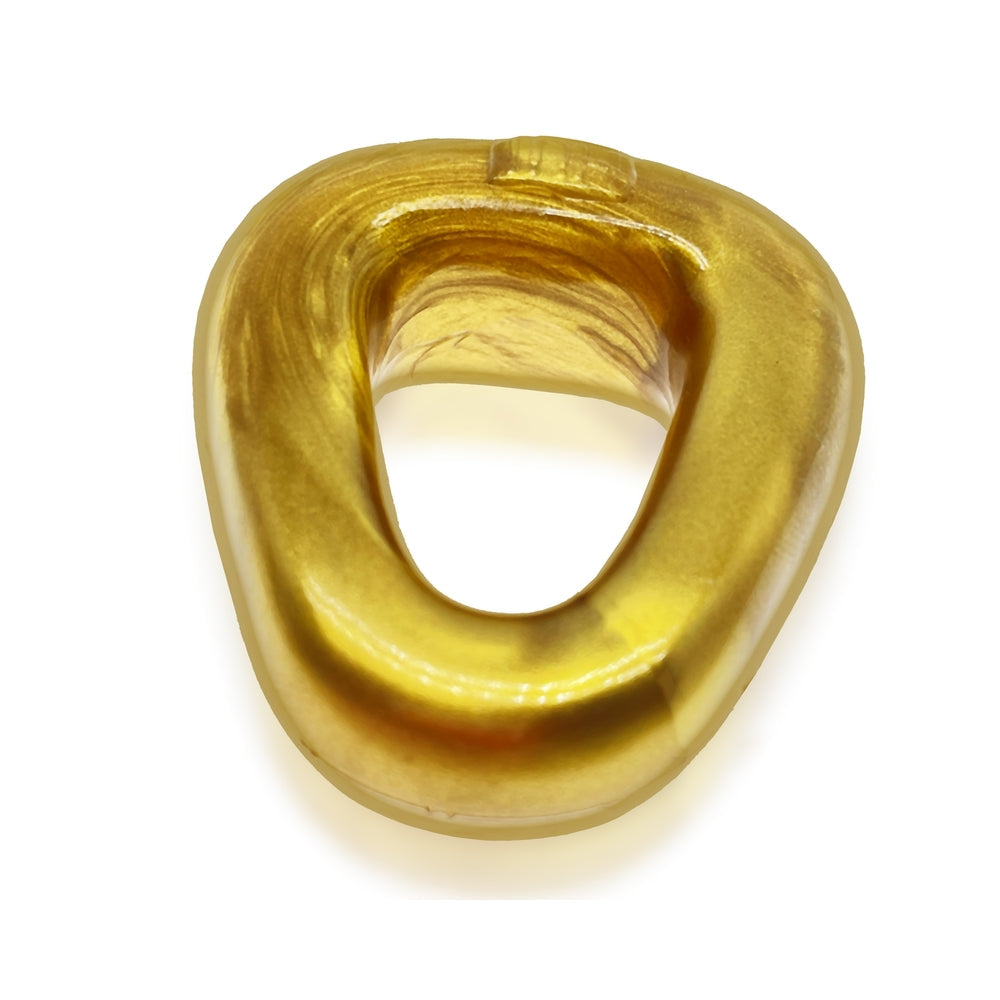 HUNKYJUNK ZOID TRAPEZOID LIFTER COCKRING BRONZE METALLIC