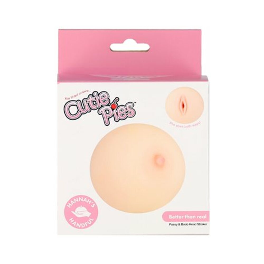BMS - CUTIEPIES HANNAH''S HANDFUL BOOBIE STROKER BEIGE