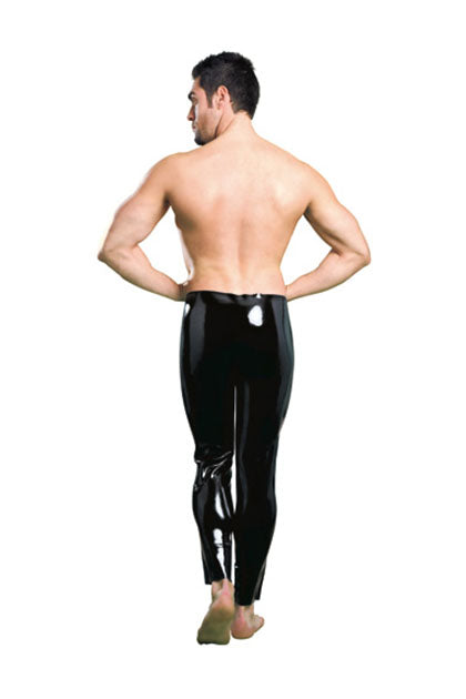 LEGGINGS FANTASY RUBBER AVEC PÉNIS NOIR TS