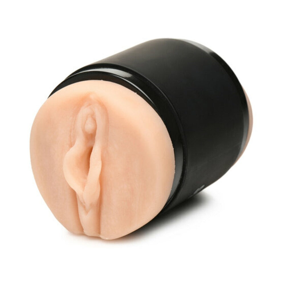 CURVE TOYS MISTRESS DOUBLE SHOT MINI MASTURBATOR MOUTH & PUSSY LIGHT