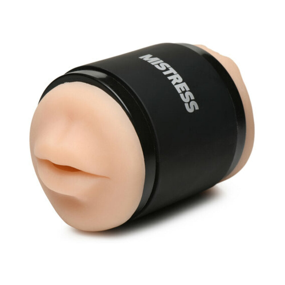 CURVE TOYS MISTRESS DOUBLE SHOT MINI MASTURBATOR MOUTH & PUSSY LIGHT