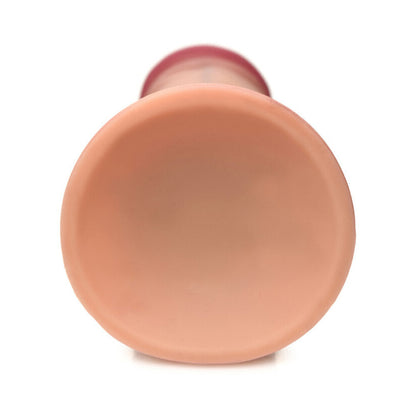 CURVE TOYS JOCK DUAL DENSITY 6 IN. SILICONE DILDO WITH SUCTION CUP LIGHT