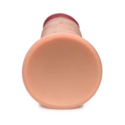 CURVE NOVELTIES - CURVE TOYS JOCK DUAL DENSITY 7 IN. SILICONE DILDO WITH SUCTION CUP LIGHT