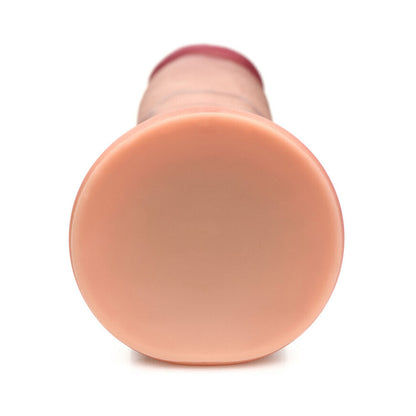 CURVE NOVELTIES - CURVE TOYS JOCK DUAL DENSITY 8 IN. SILICONE DILDO WITH SUCTION CUP LIGHT