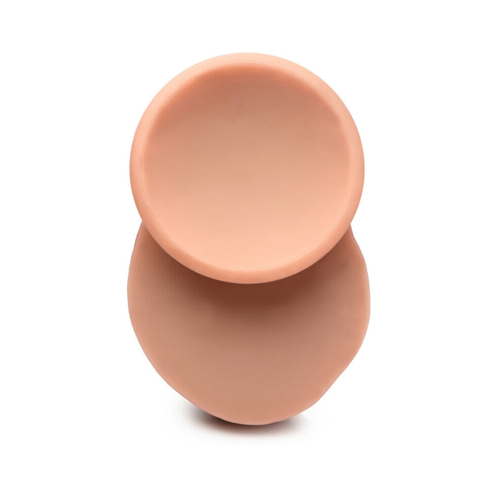 CURVE NOVELTIES - CURVE TOYS JOCK DUAL DENSITY 10 IN. SILICONE DILDO WITH BALLS & SUCTION CUP LIGHT