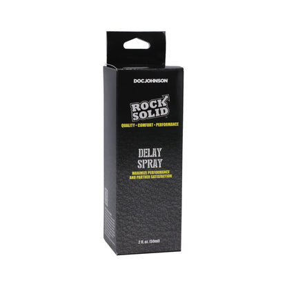 ROCK SOLID - DELAY SPRAY 2 OZ.