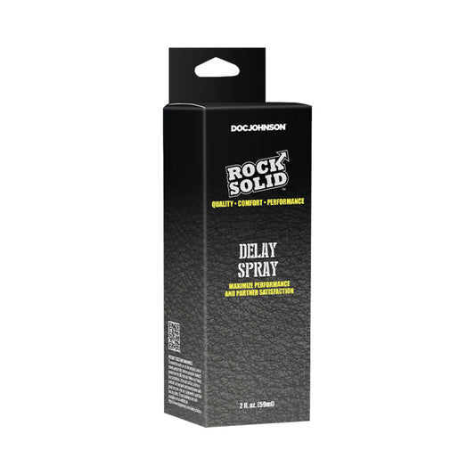 ROCK SOLID - DELAY SPRAY 2 OZ.