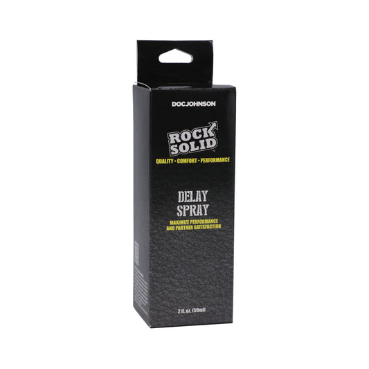 ROCK SOLID - DELAY SPRAY 2 OZ.