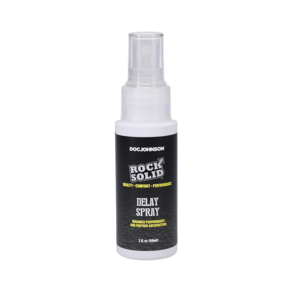 ROCK SOLID - DELAY SPRAY 2 OZ.