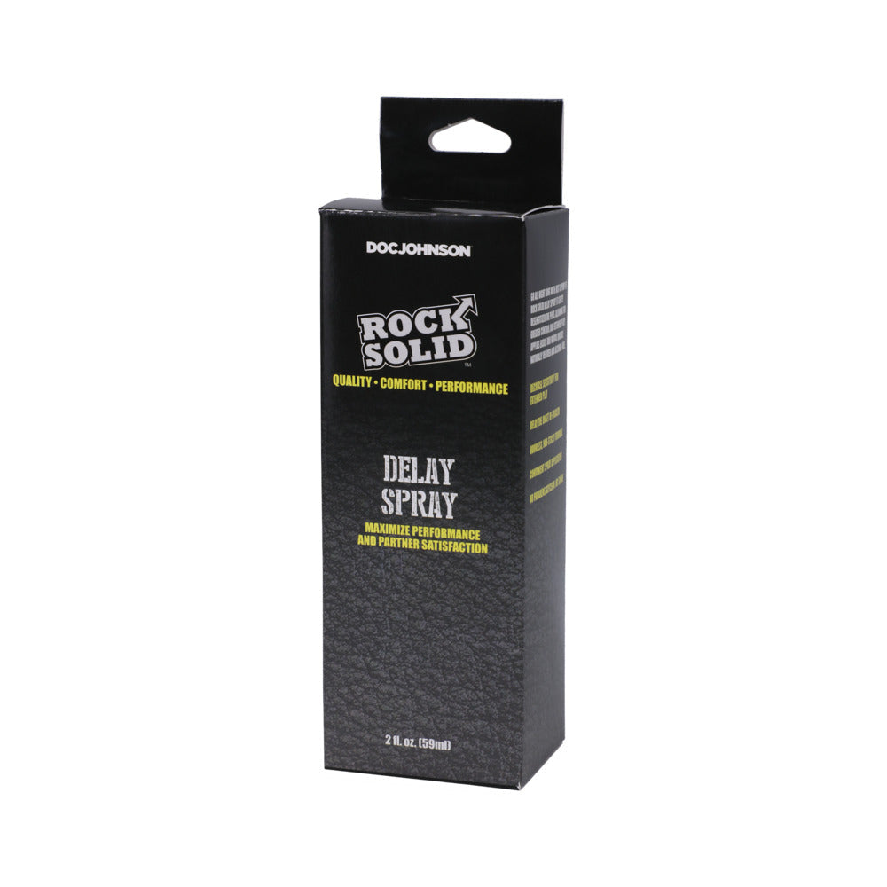 ROCK SOLID - DELAY SPRAY 2 OZ.