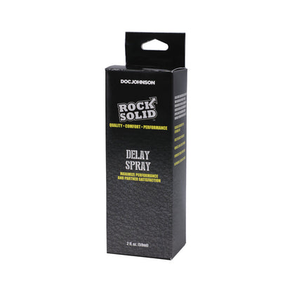 ROCK SOLID - DELAY SPRAY 2 OZ.