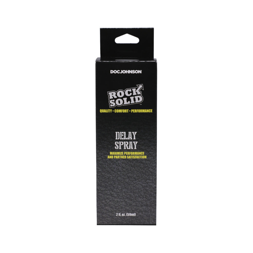 ROCK SOLID - DELAY SPRAY 2 OZ.