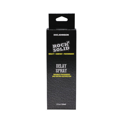 ROCK SOLID - DELAY SPRAY 2 OZ.