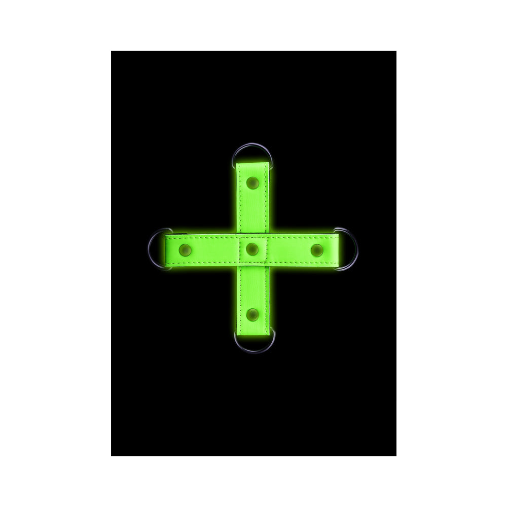OUCH! GLOW IN THE DARK HOGTIE NEON GREEN