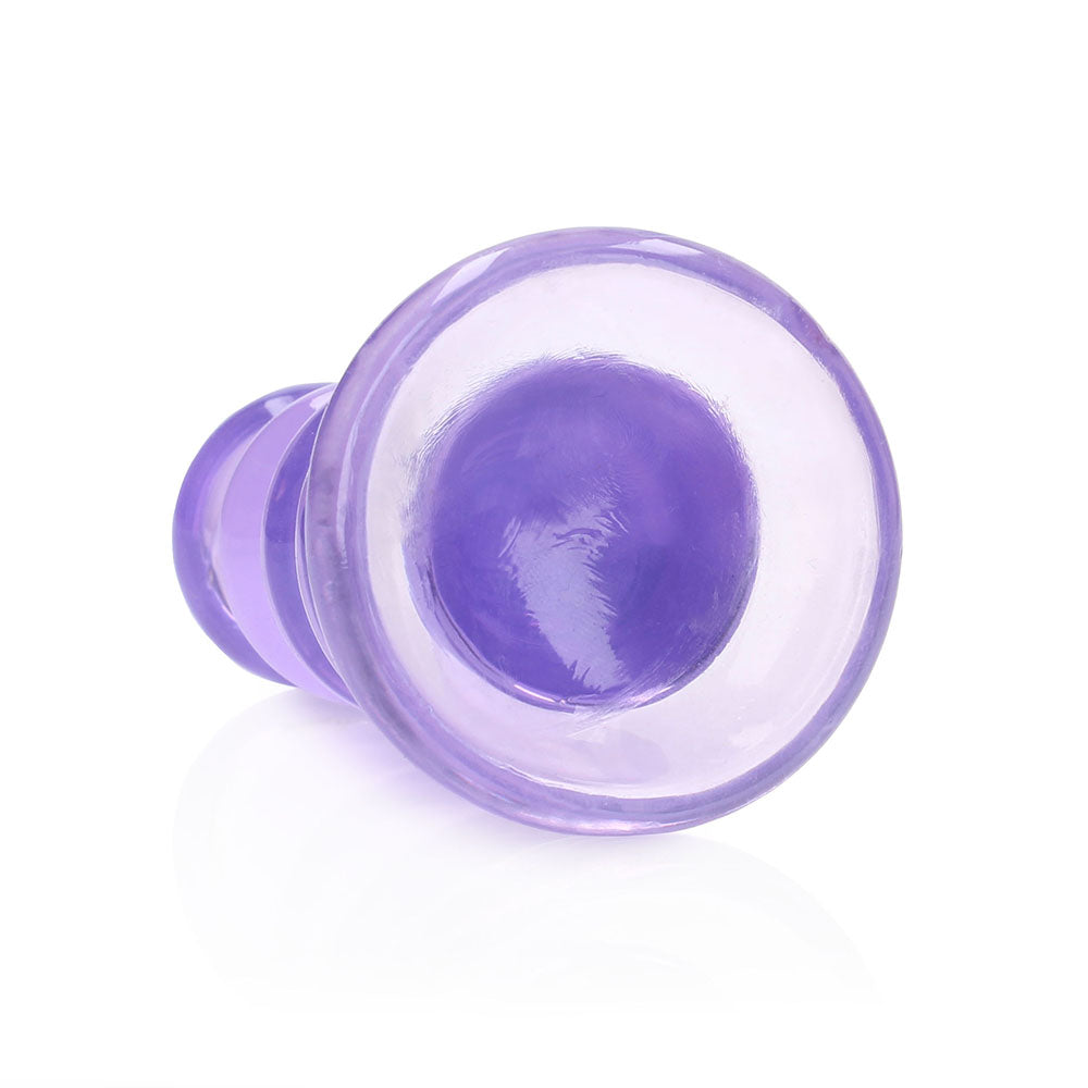 SHOTS - REALROCK CRYSTAL CURVY 5.5 IN. DILDO PLUG