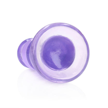 SHOTS - REALROCK CRYSTAL CURVY 5.5 IN. DILDO PLUG